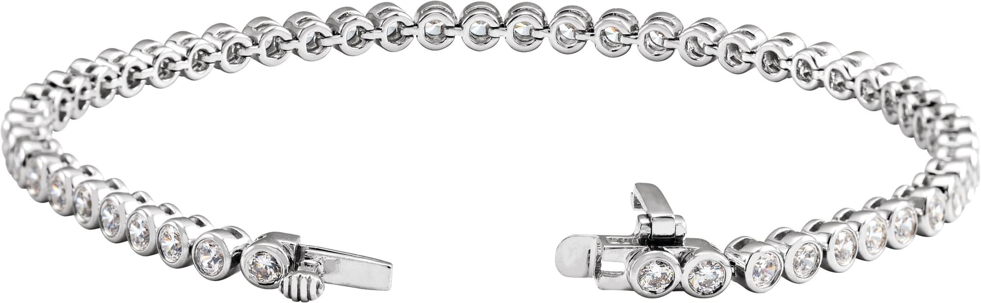 Bezel-Set Bracelet view 2