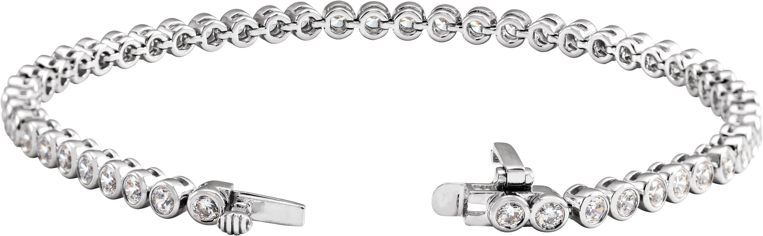 Bezel-Set Bracelet view 2