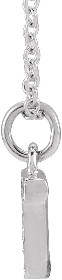 Petite Initial Necklace, view 3