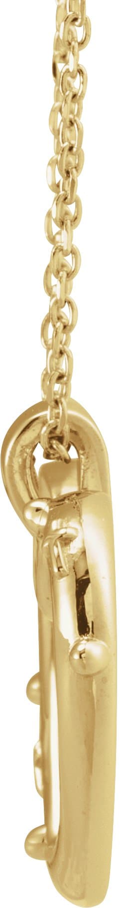 Rosary Heart Necklace or Pendant view 2