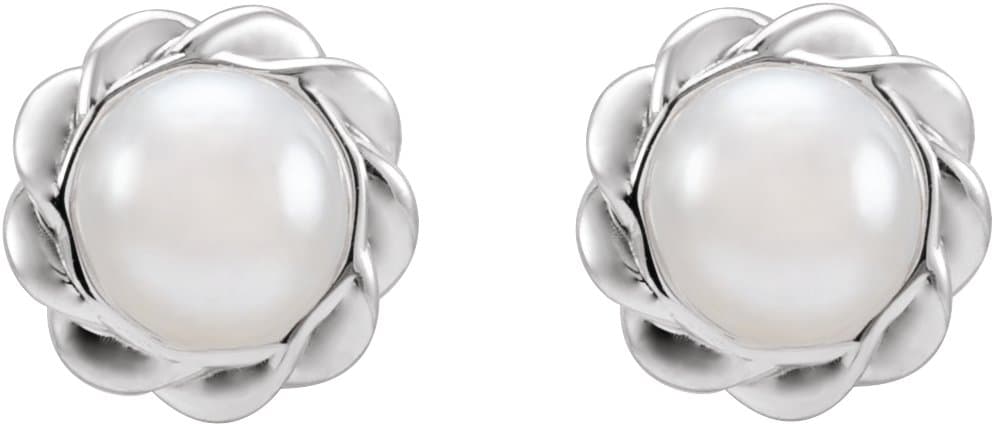 Pearl Rope Earrings view 2