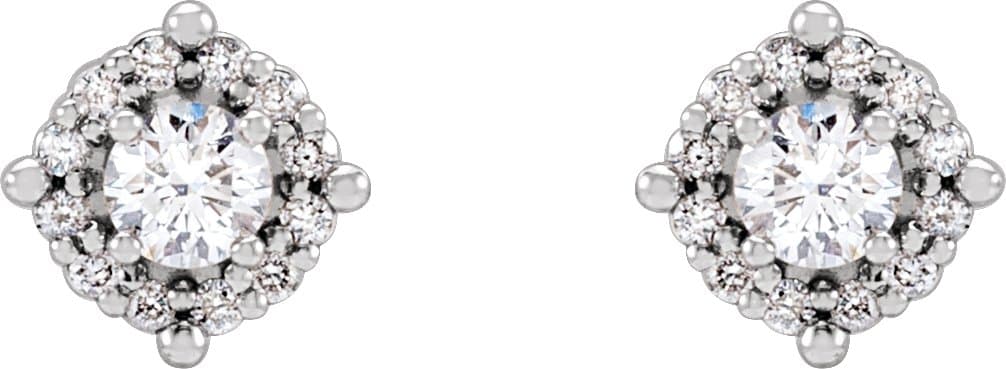 Halo-Style Earrings view 2