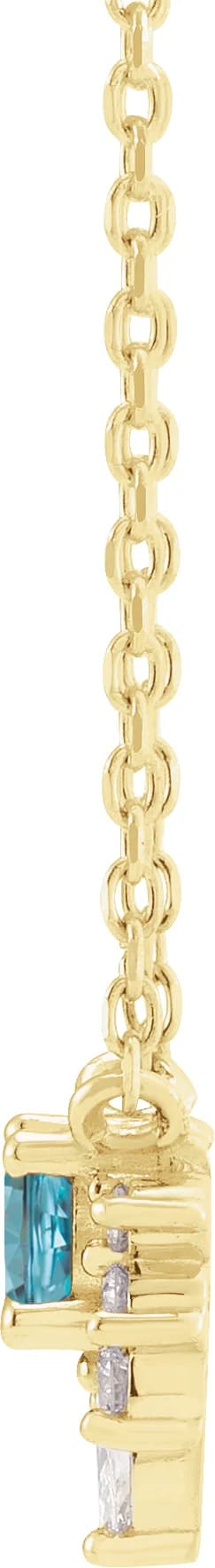 Accented Necklace, view 3