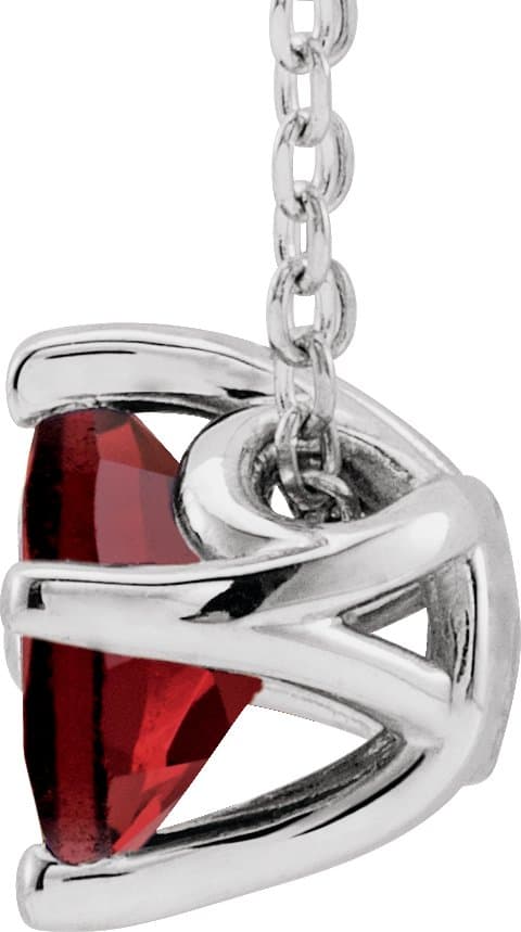 Solitaire Necklace or Slide Pendant view 2