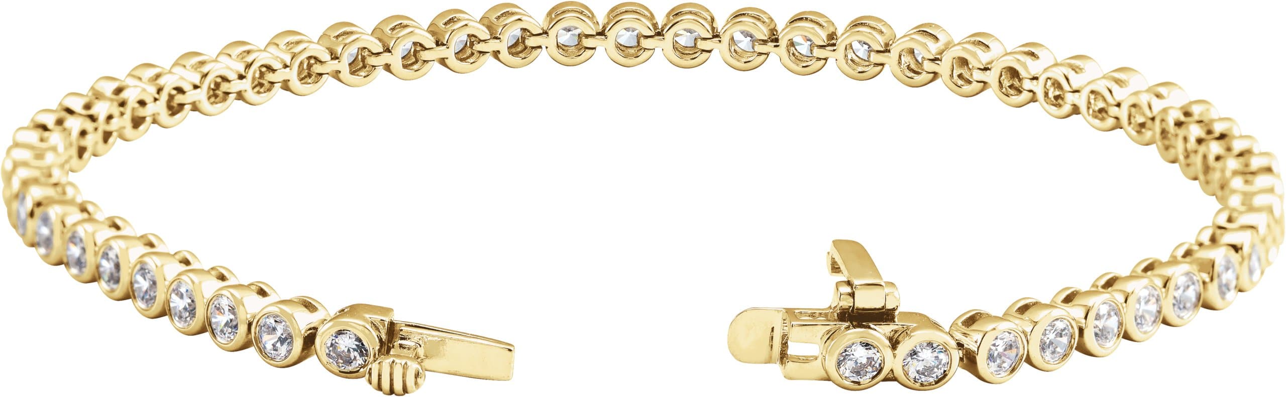 Bezel-Set Bracelet view 2
