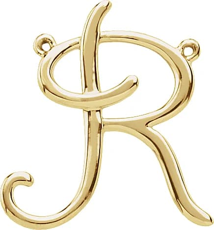 Script Initial Necklace