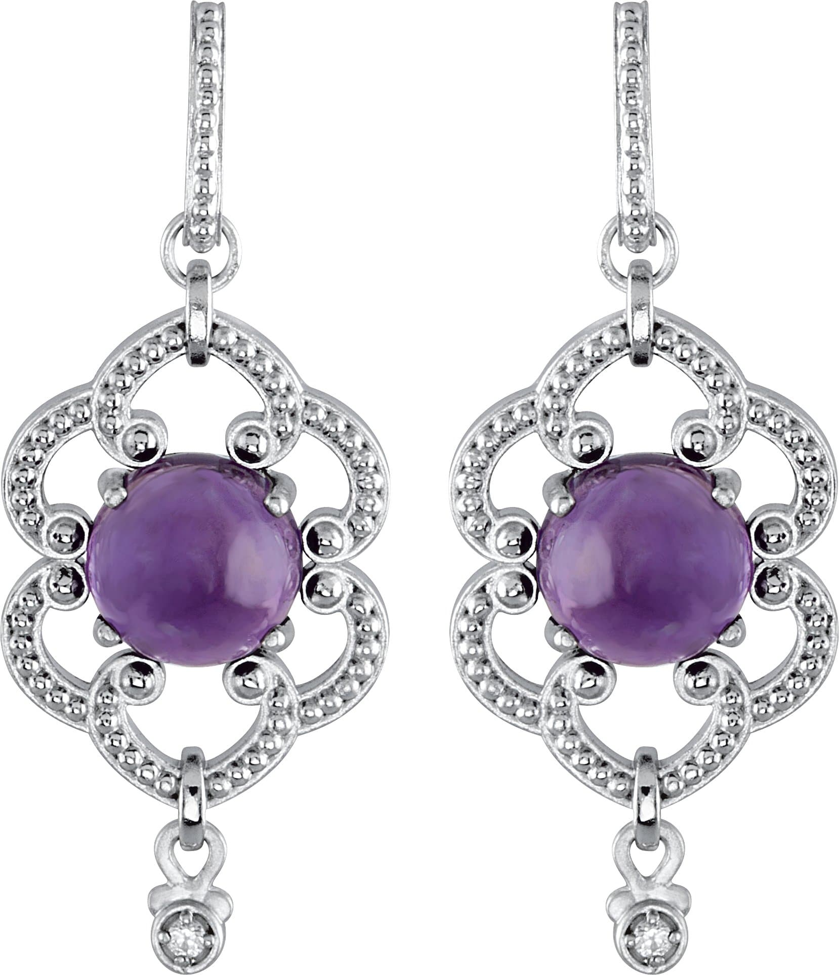 Granulated Earrings view 2