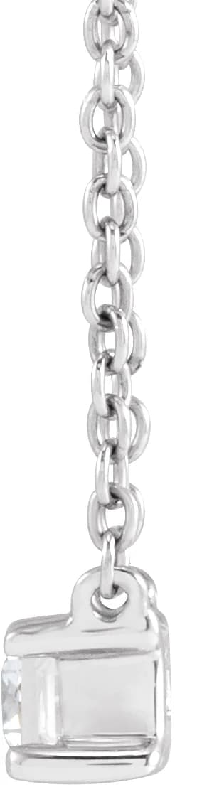 Lab-Grown Diamond Necklace, view 3