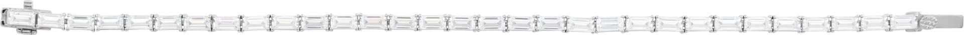 Lab-Grown Diamond Line Bracelet — view 3