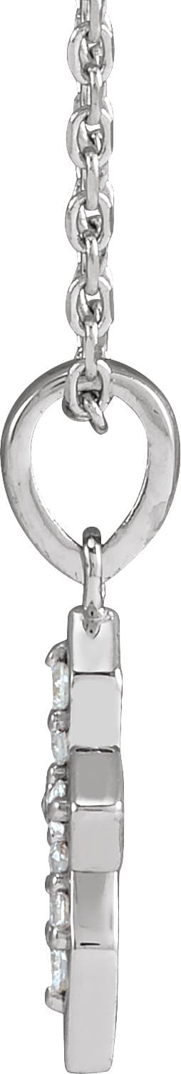 Petite Cross Necklace or Pendant view 2
