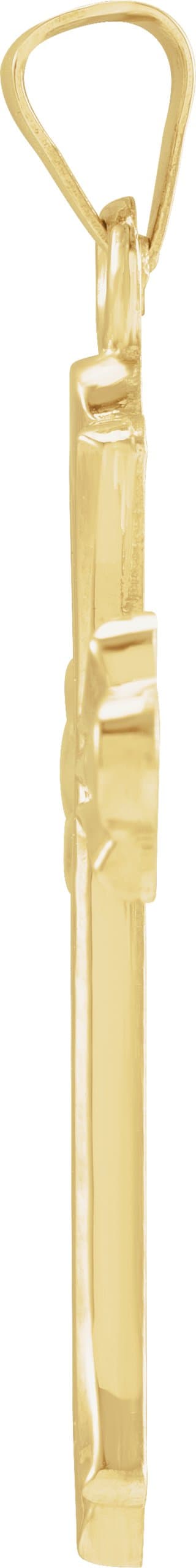 Hollow Cross Pendant view 2