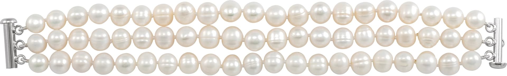 Pearl 3-Strand Bracelet view 2