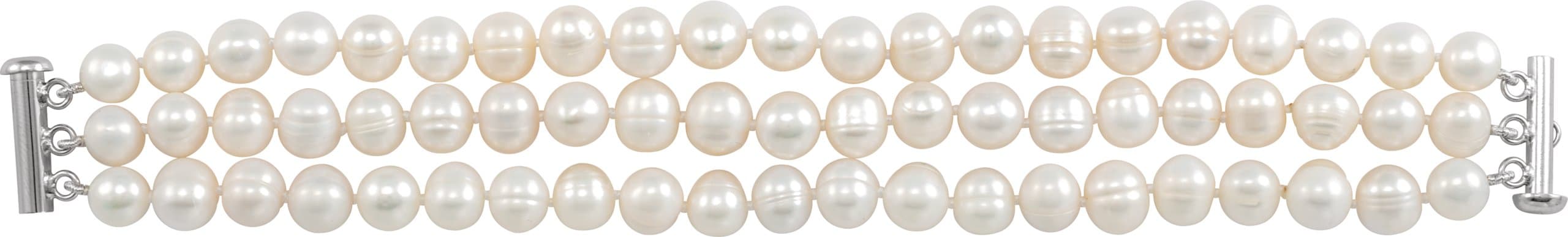 Pearl 3-Strand Bracelet view 2