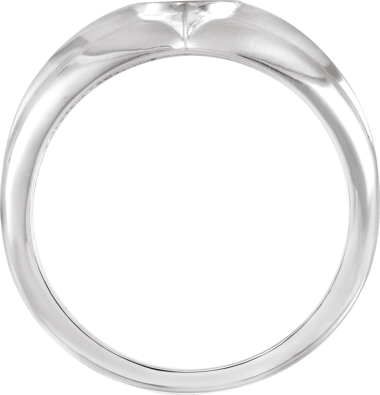 Cross Anchor Ring view 2