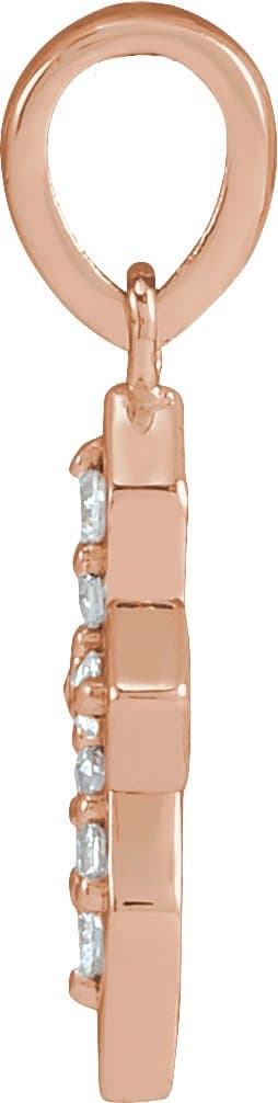 Petite Cross Necklace or Pendant view 2