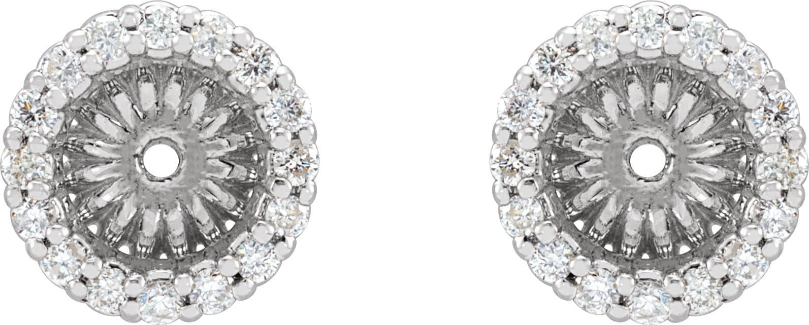 Halo-Style Earring Jackets view 2