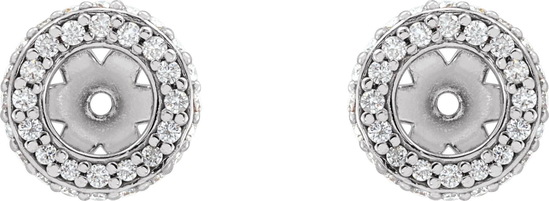 Halo-Style Earring Jackets, view 3