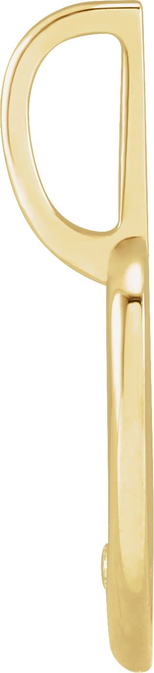 Engravable Accented Heart Charm/Pendant view 2