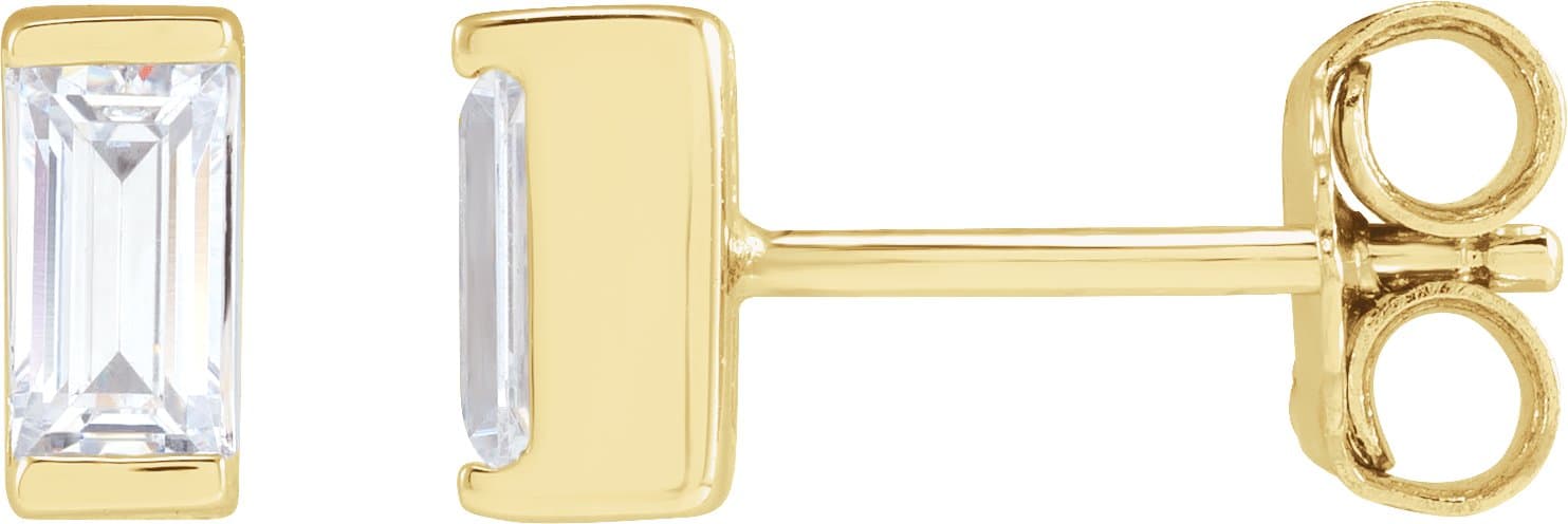 14K Rose .08 CTW Lab-Grown Diamond Earrings
