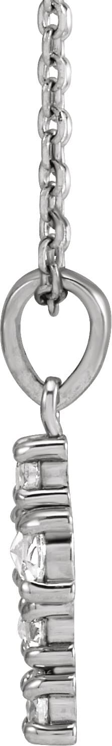 Rose-Cut Cross Necklace or Pendant view 2