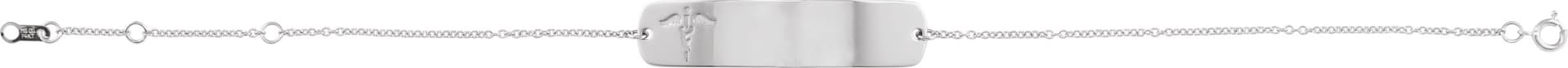 Engravable Medical Identification Bracelet view 2