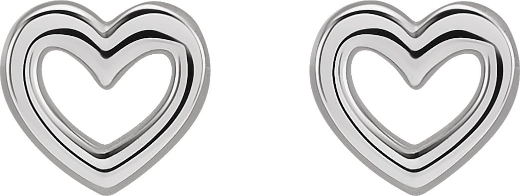 Heart Earrings view 2
