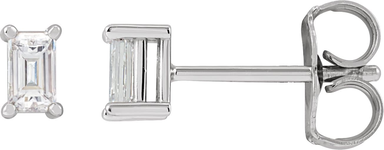 14K Rose .07 CTW Lab-Grown Diamond Stud Earrings