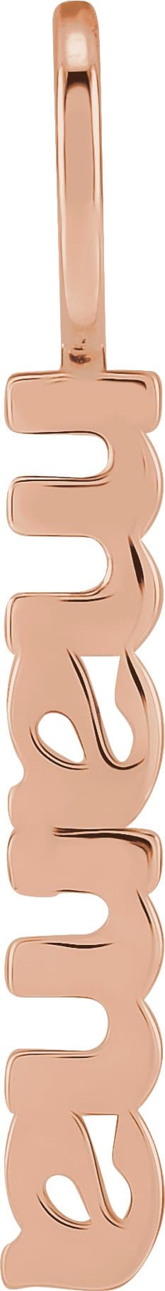 10K White Gold Mama Charm/Pendant