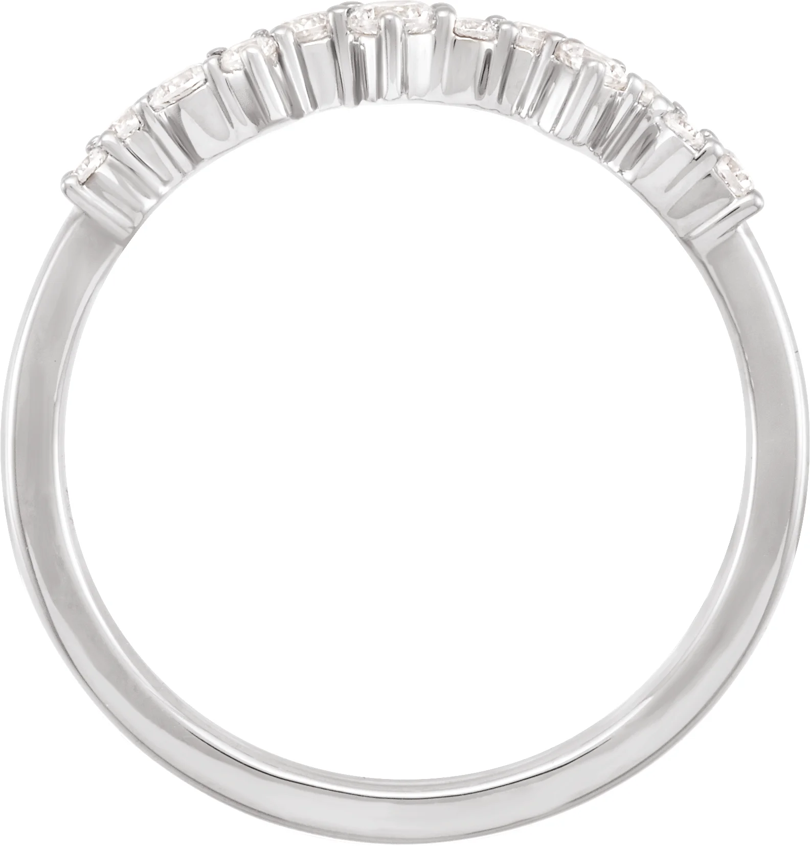 Lab-Grown Diamond Stackable Ring, view 3