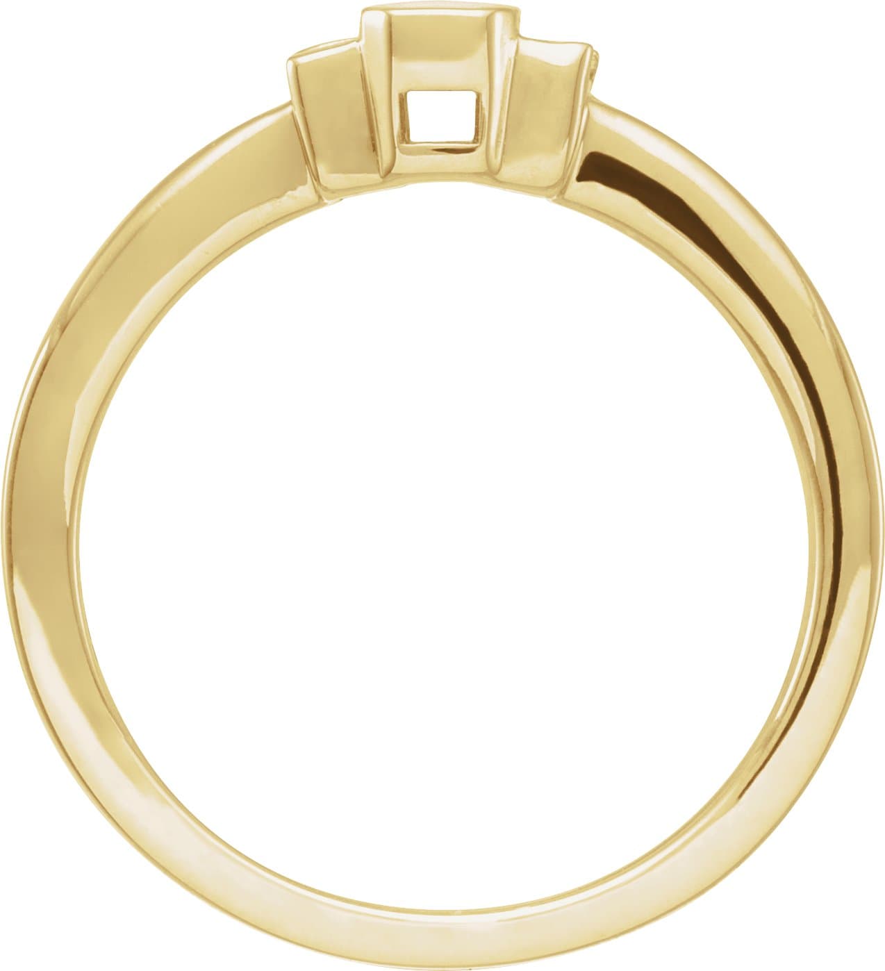 Accented Enamel Ring view 2