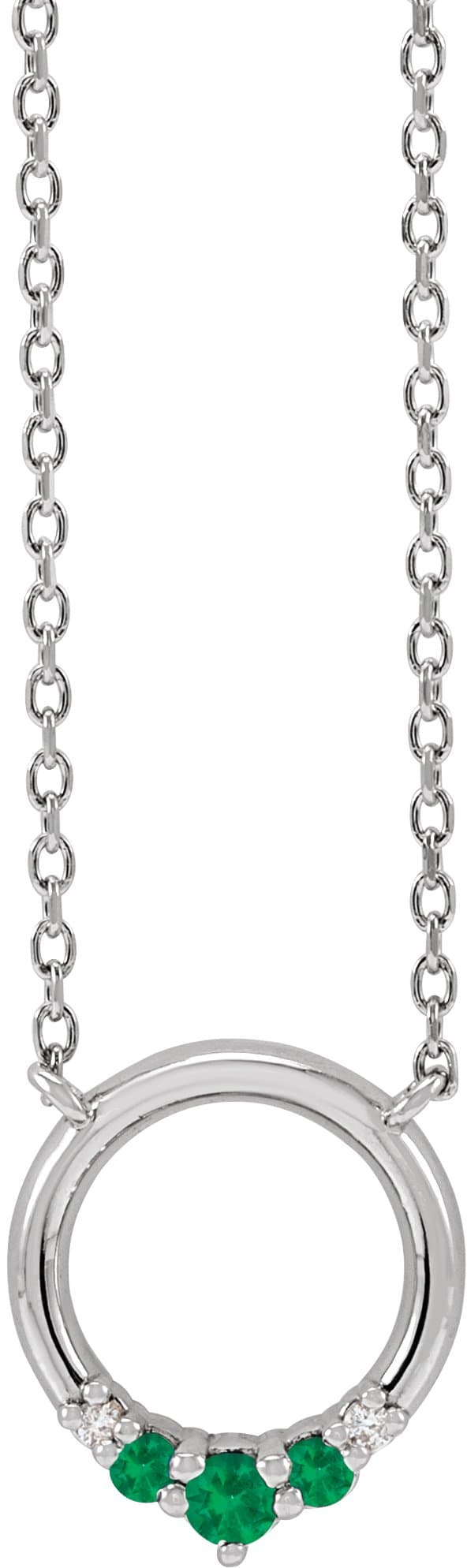 Circle Necklace or Center view 1