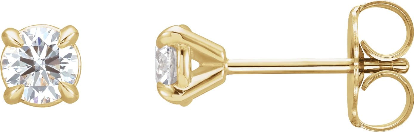 14K Rose 1/3 CTW Natural Diamond Cocktail-Style Earrings