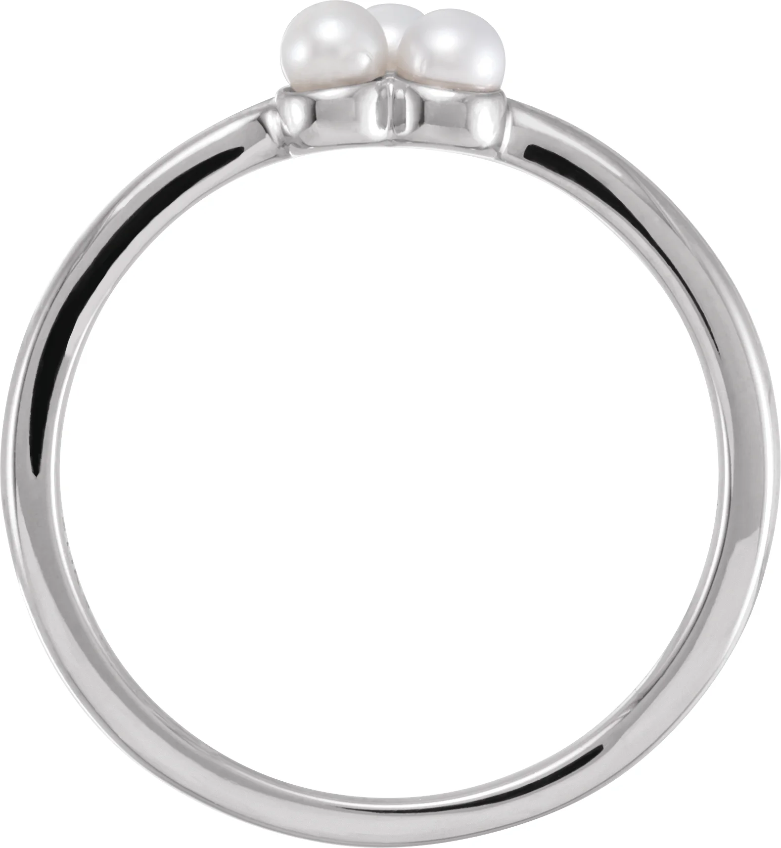 Pearl Cluster Ring, view 3
