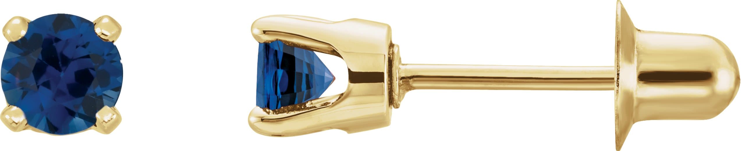 14K Yellow Gold 1/5 CTW Natural Diamond Earrings