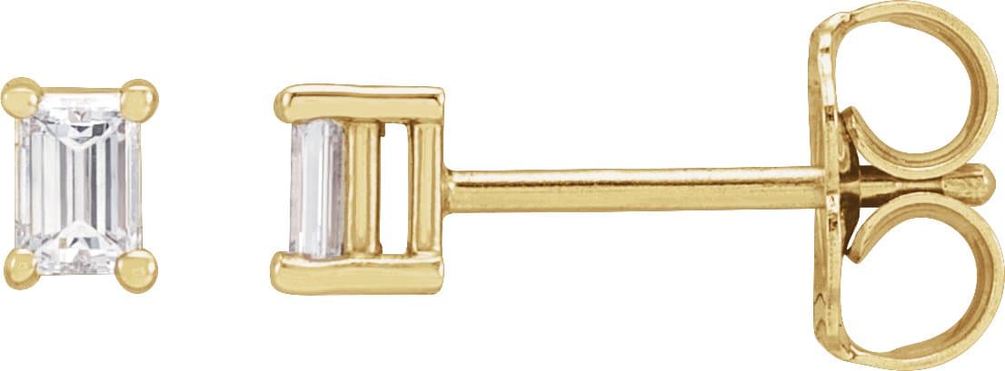 14K Rose .07 CTW Lab-Grown Diamond Stud Earrings