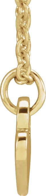 Engravable Heart Necklace or Pendant view 2
