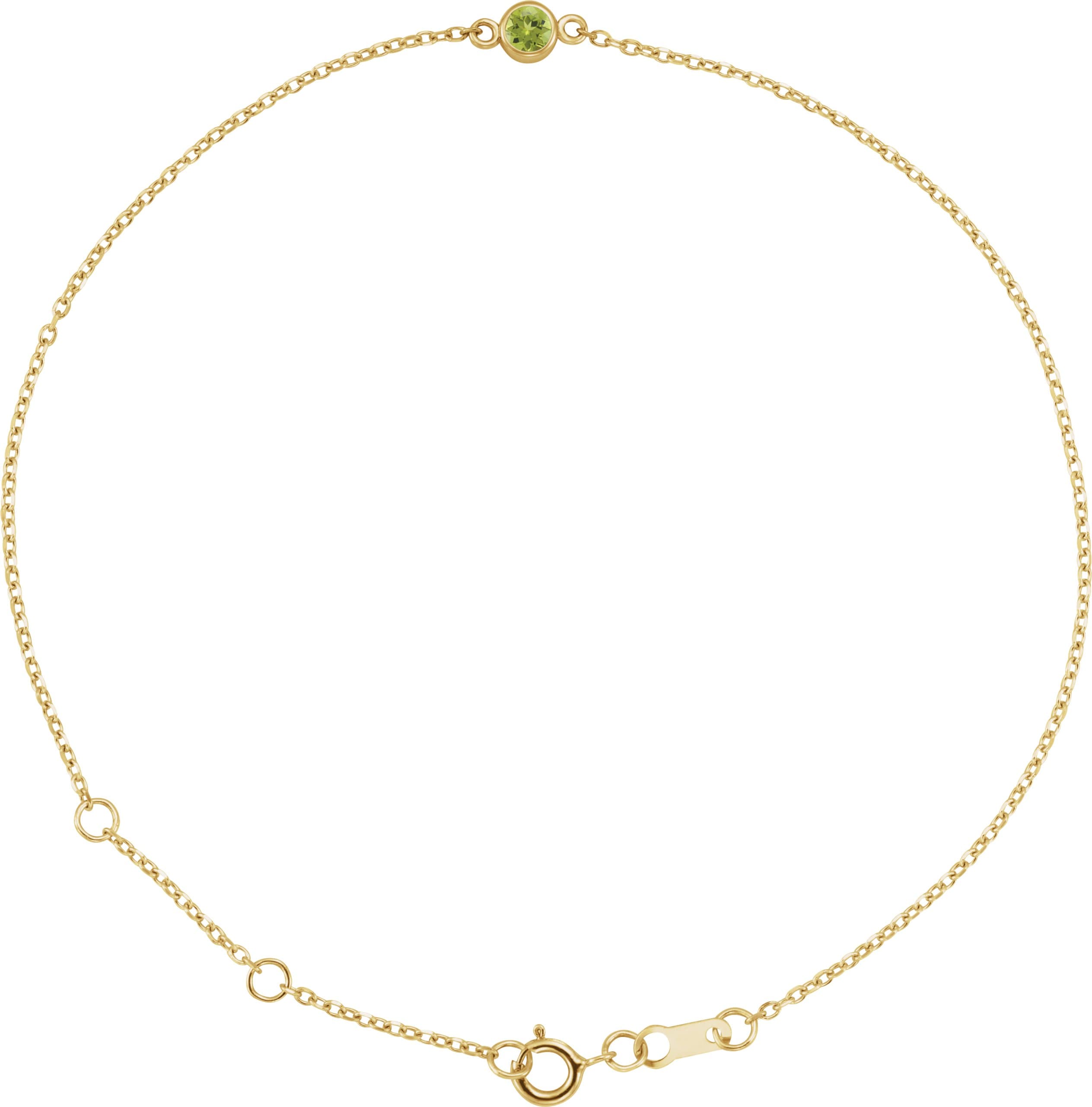 14K Rose 1/10 CT Natural Diamond 6 1/2-7 1/2 Bracelet