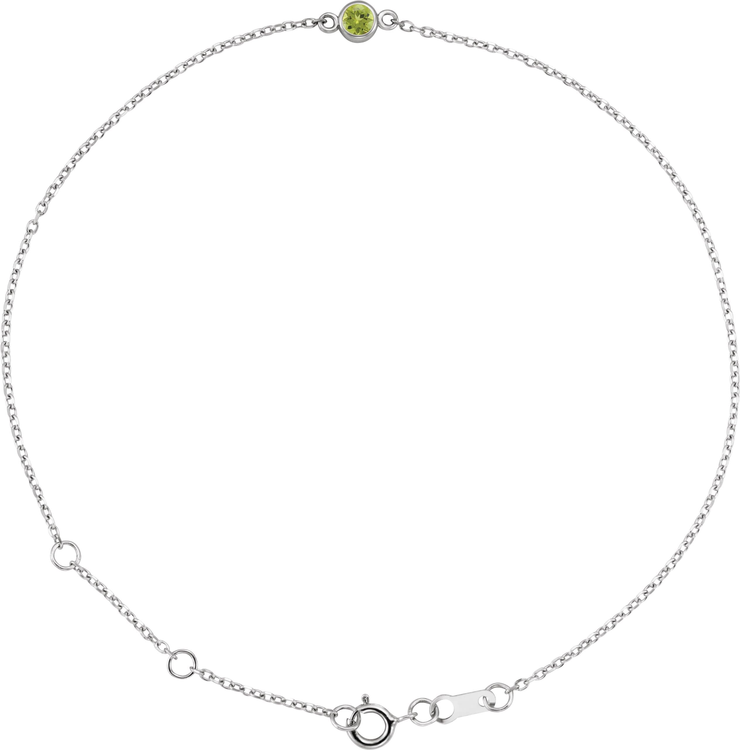 14K Rose 1/10 CT Natural Diamond 6 1/2-7 1/2 Bracelet