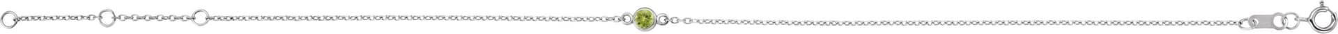 Bezel-Set Link Bracelet view 2