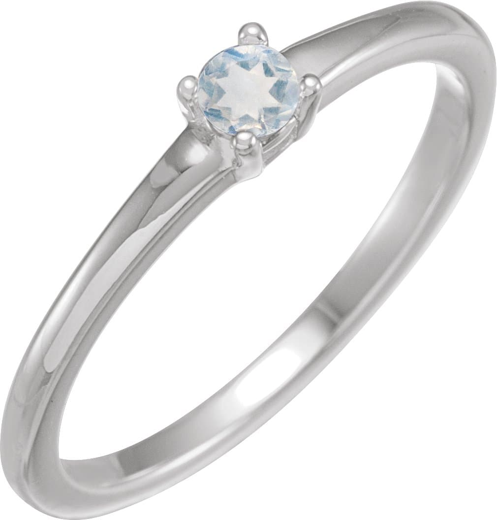 14K Rose 1/10 CTW Natural Diamond Ring