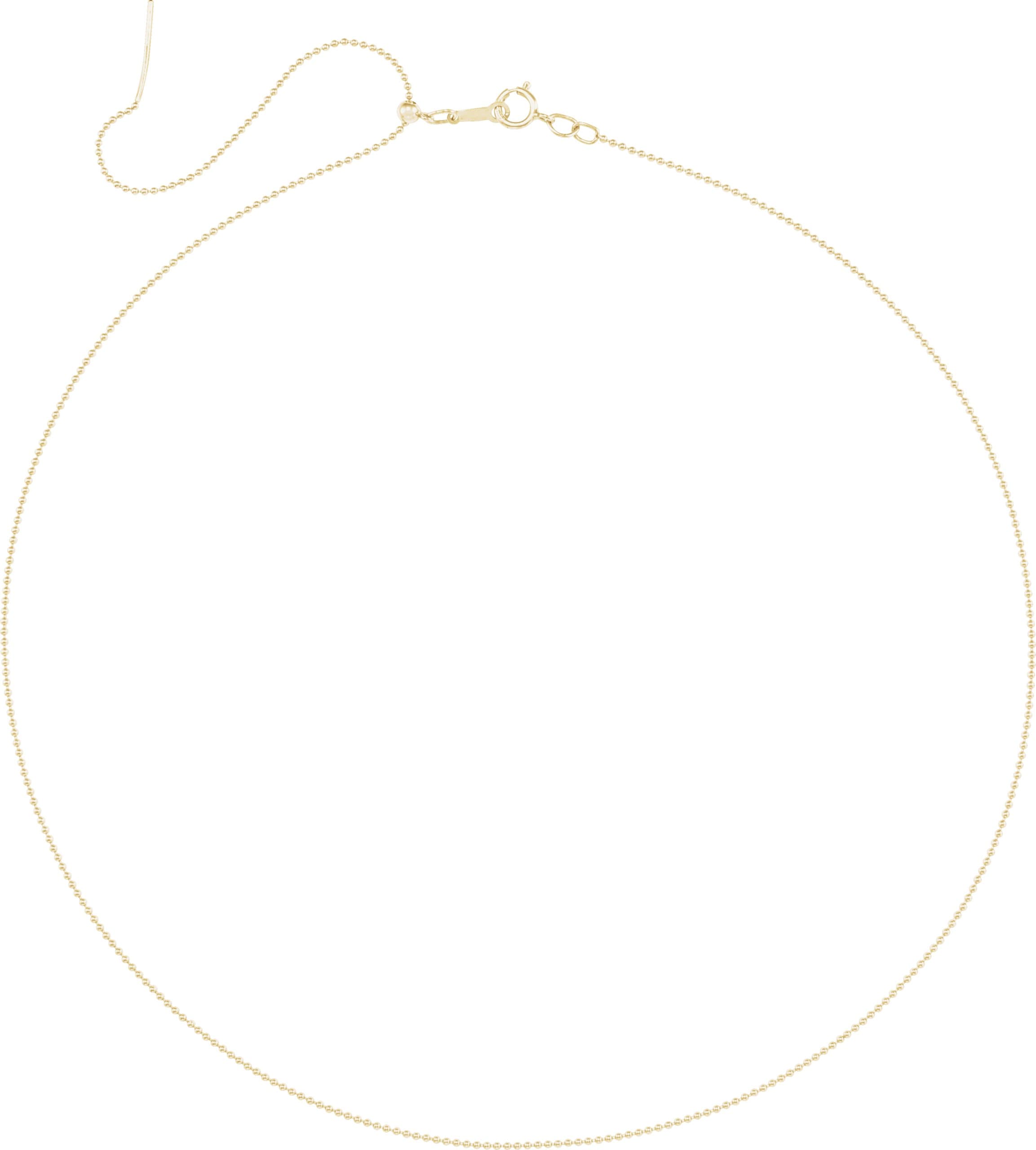 1 mm Adjustable Threader Bead Chain view 2
