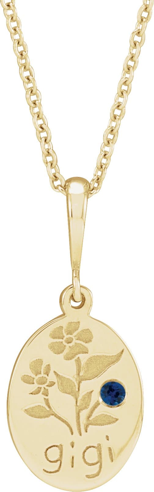 14K Rose 0.15 CT Natural Diamond Gigi 16-18 Necklace
