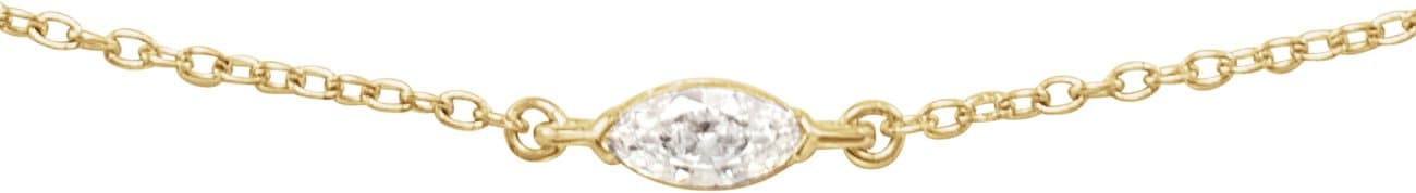 Lab-Grown Diamond Necklace view 2