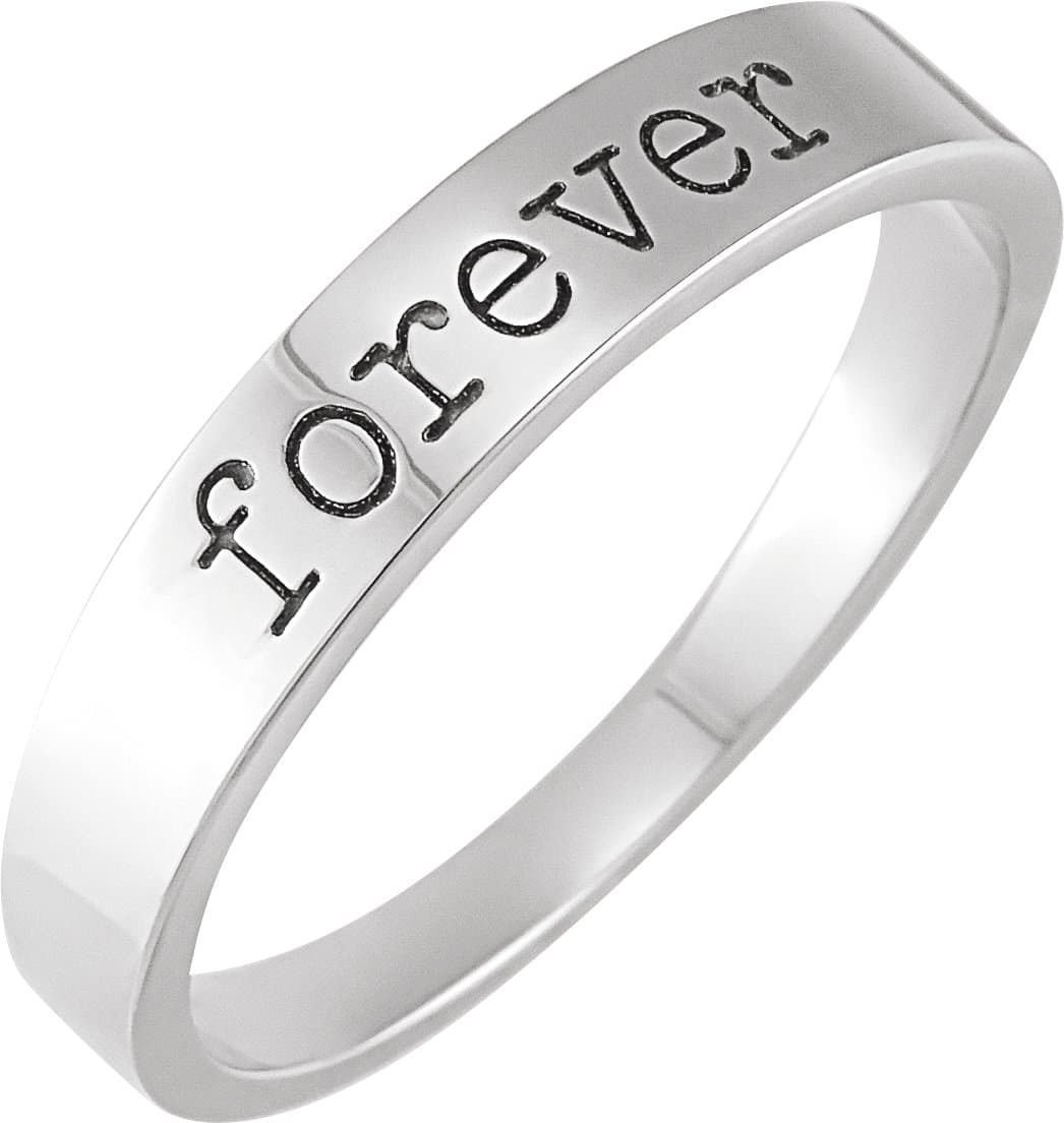 14K Rose Always Stackable Ring