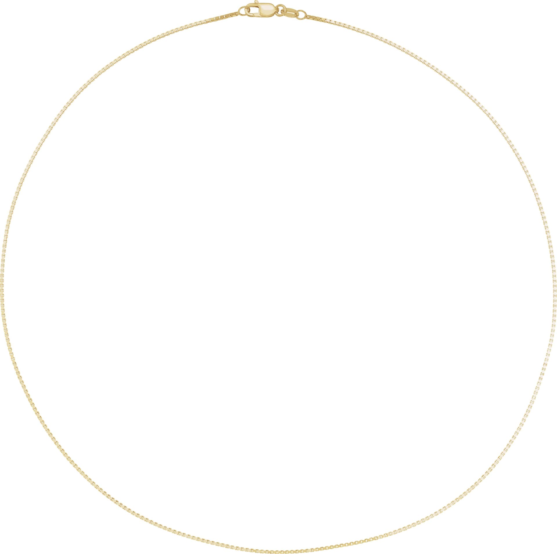 1 mm Box Chain view 2