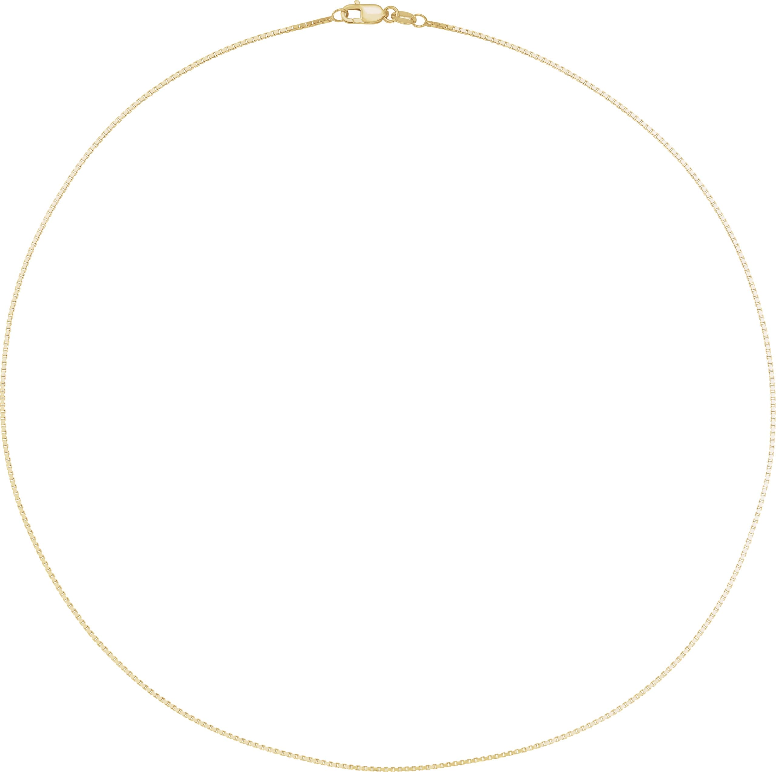 1 mm Box Chain view 2