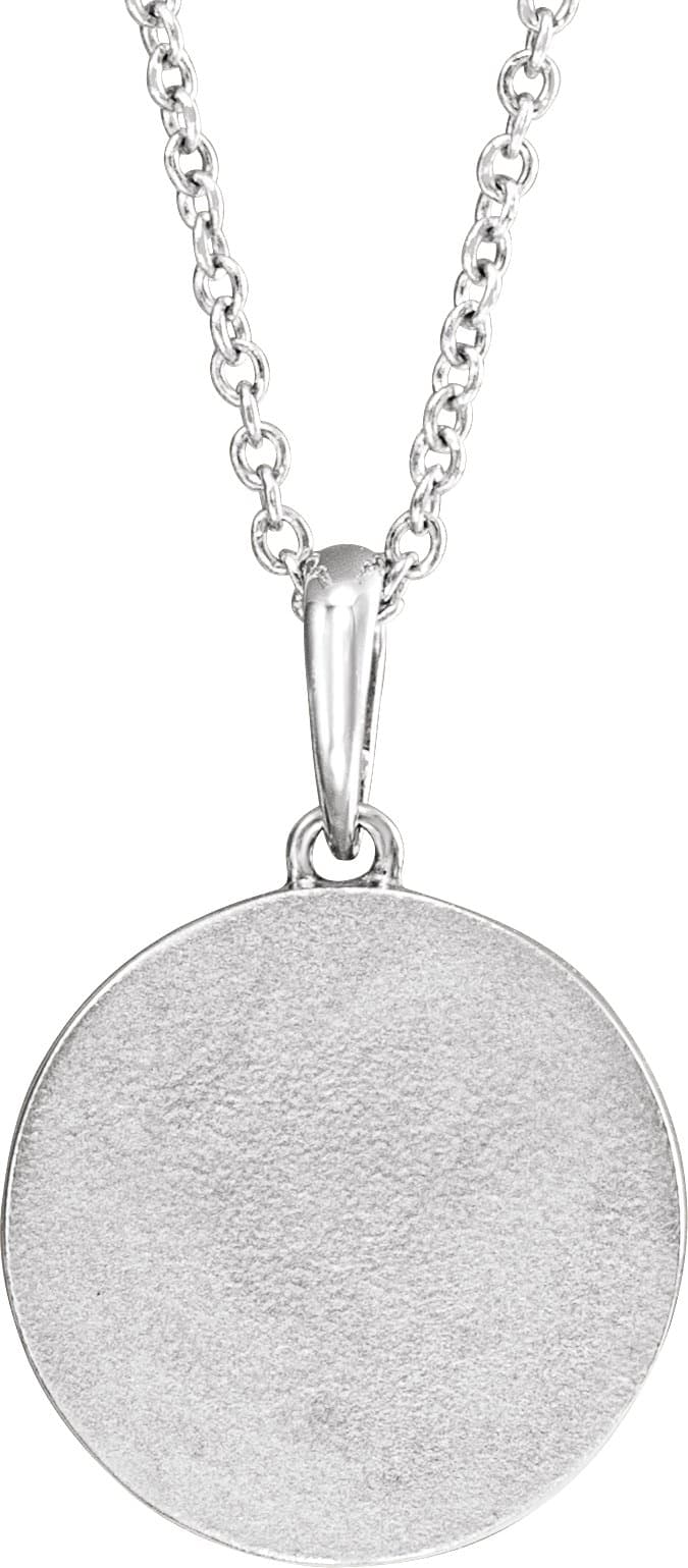 Moon & Star Necklace or Pendant view 3
