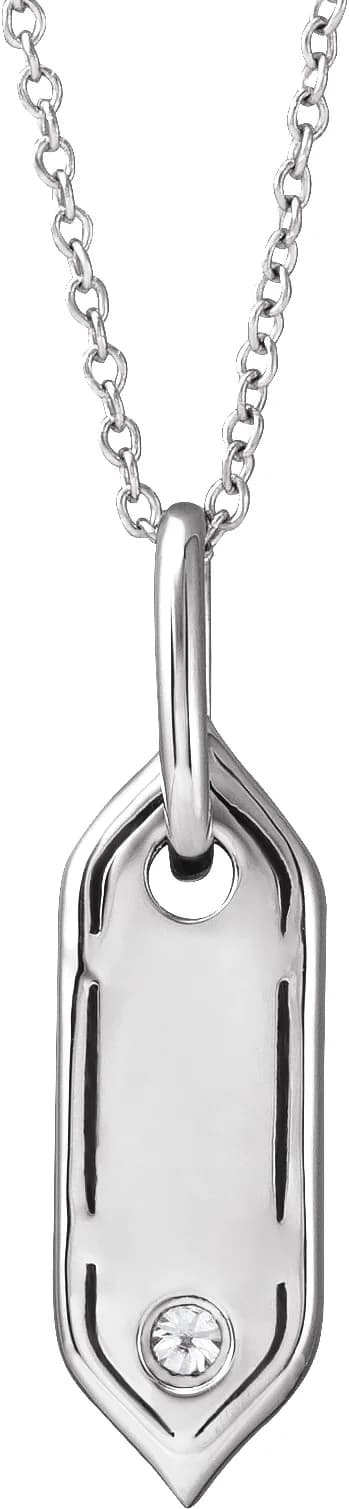 Initial Necklace, view 4