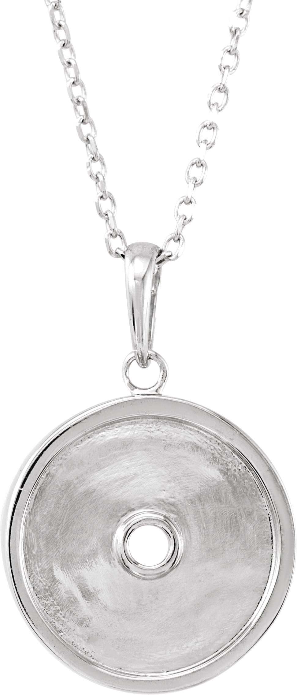 Accented Disc Necklace or Pendant view 3