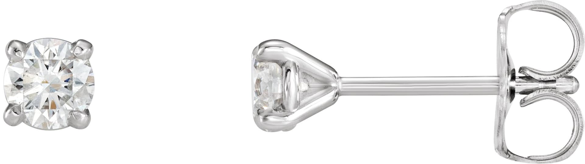14K Rose 1/3 CTW Natural Diamond Cocktail-Style Earrings